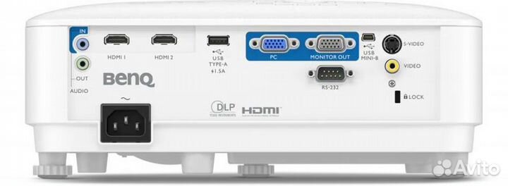 Проектор Benq MW560 DLP 4000Lm (1280x800) 20000:1 ресурс лампы:6000часов 1xUSB typeA 2xhdmi 2.3кг