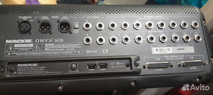 Микшерный пульт Mackie Onyx 1620