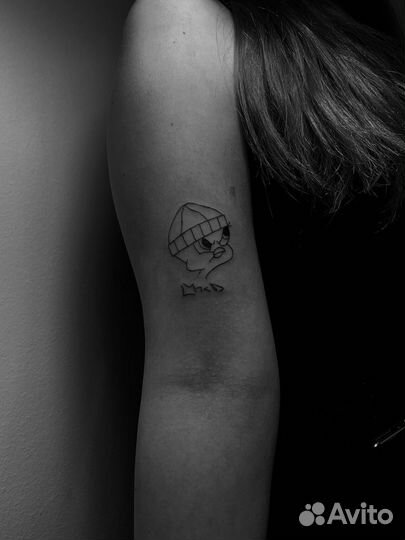 Модель на татуировку