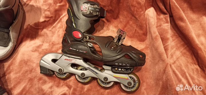 Роликовые коньки hawk 32-38 размер