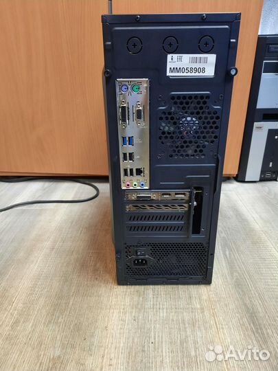 Сборка i3-7100, GTX 1050 Ti 4GB, 16GB RAM, HDD 500