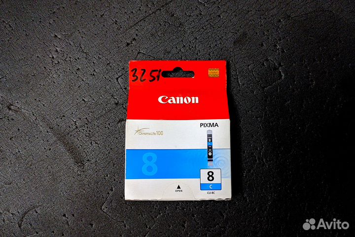 Картридж Canon Cli-8с С (синий) оригинал