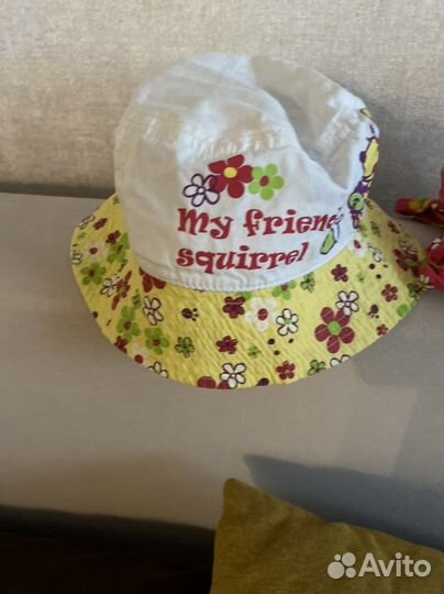 Панамки, повязки, косынки р. 52 на дев