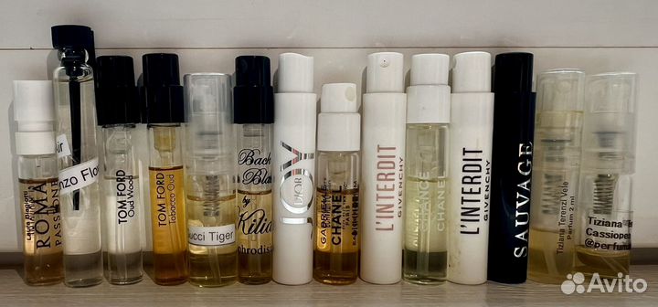 Духи миниатюры, пробники, отливанты, сэмплы
