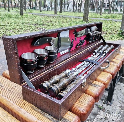 Набор шашлычный подарочный