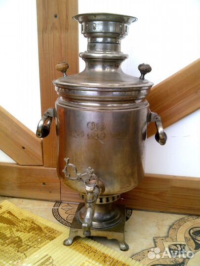 Самовар дореволюционный Н.А.Воронцова в Туле