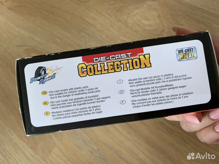 Машинка модель die cast metal collection