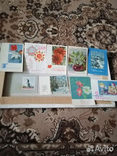 Открытки СССР 1950-1960 годов