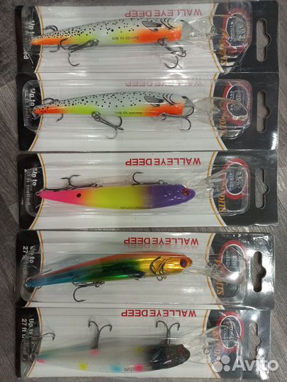 Воблера для троллинга 5-7 метров