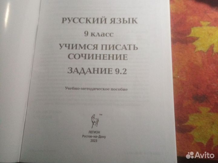 ОГЭ по русскому, 9.2 сочинение