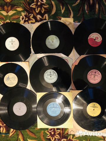 Винил 1956-1963гг:Популярные песни 1950-60х
