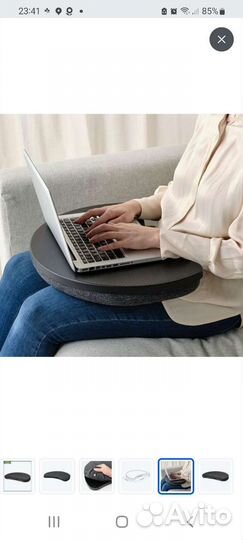 Подставка для ноутбука икеа ojulf мягкая на колени