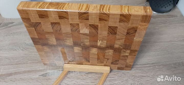 Разделочная доска торцевая из ценных пород дерева