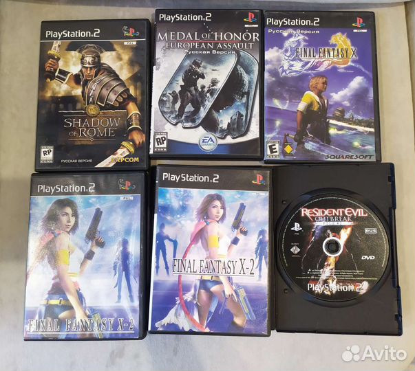 Игры для ps2 поштучно или комплектом