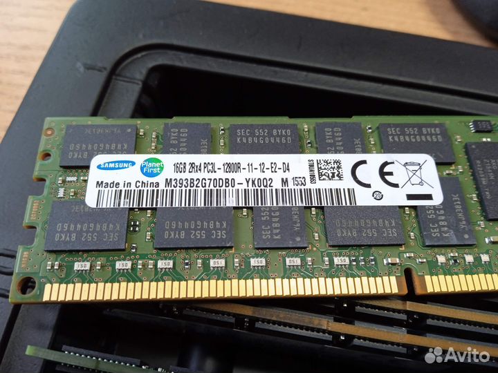 Серверная память Samsung ecc reg ddr3-1600 16gb