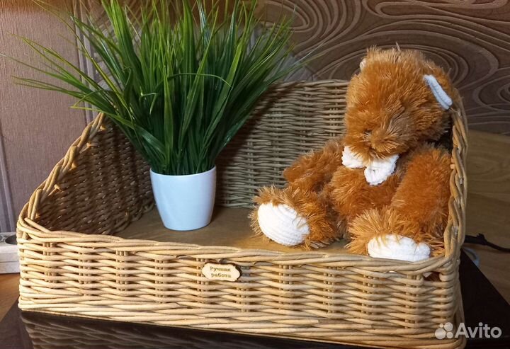 Плетеный органайзер