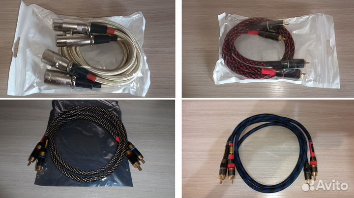 Межблочные экранированные кабели RCA-RCA