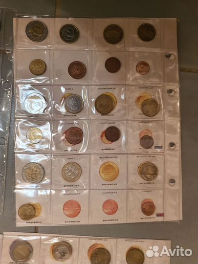 Монеты евро