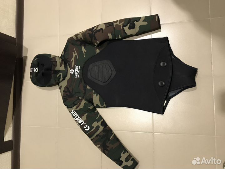 Гидрокостюм sargan 7 мм /ML/ 175-182.70-80 кг