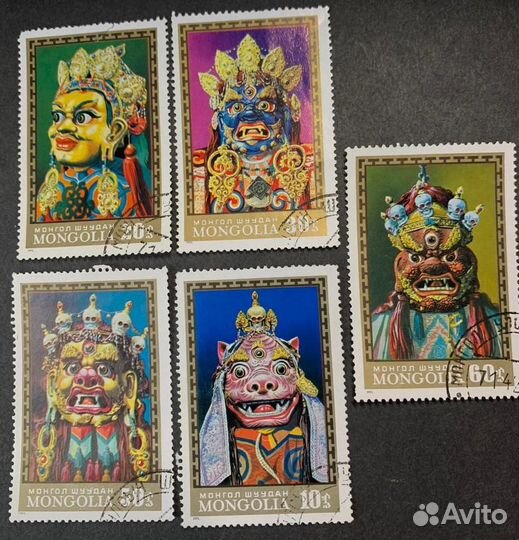 Марки СССР и зарубежные 1970-1971 г