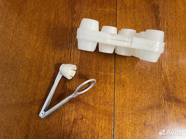 Яйцерезка, переноска для яиц СССР б/у