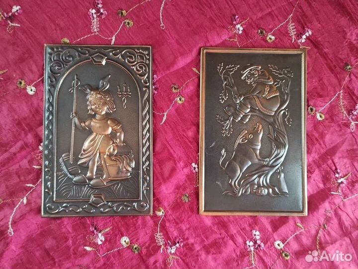 Чеканки панно СССР