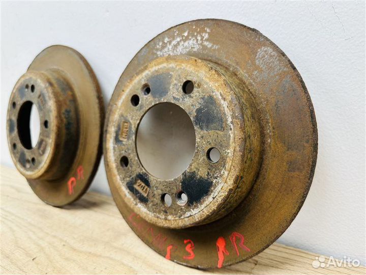 Тормозной диск задний Kia Cerato 3 2.0 G4NA