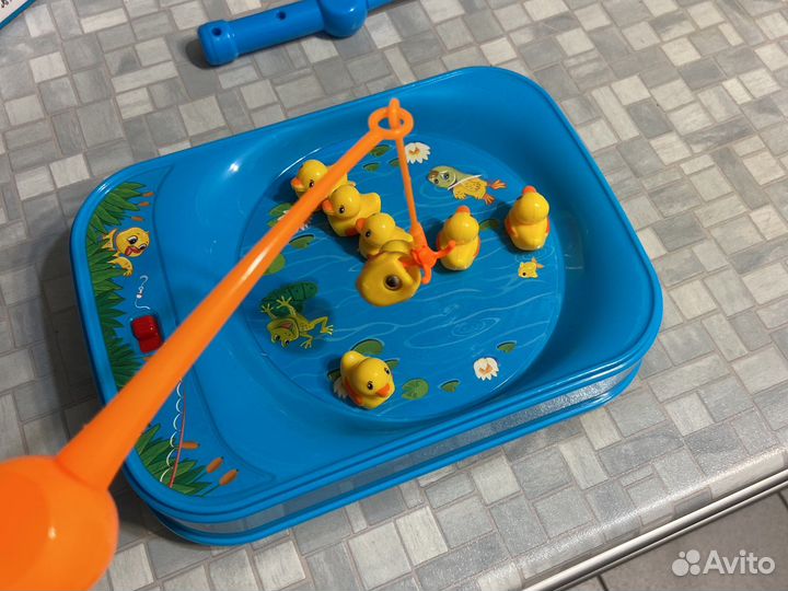 Магнитная рыбалка музыкальная