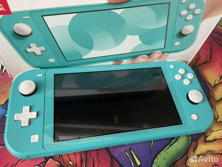 Nintendo switch lite чип+128gb