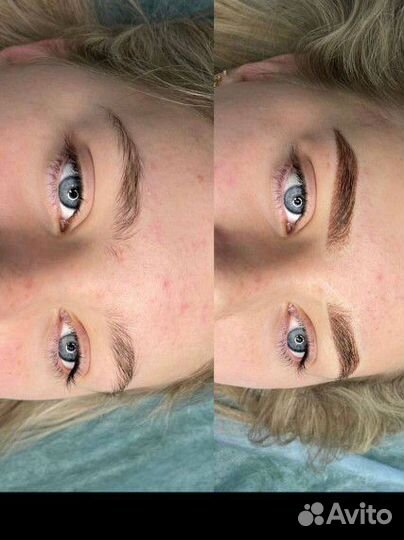 Перманент бровей