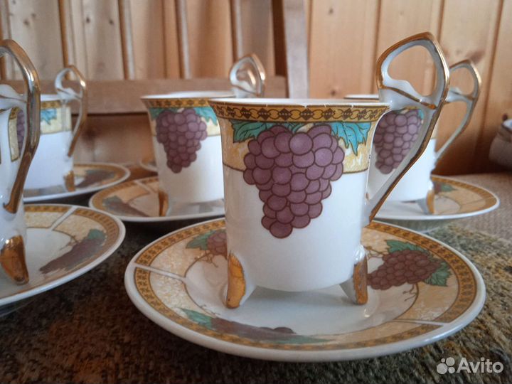 Кофейный фарфоровый сервиз Yamasen Japan