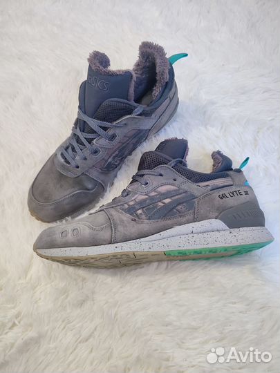 Asics tiger GEL-lyte III MT grey Зимние