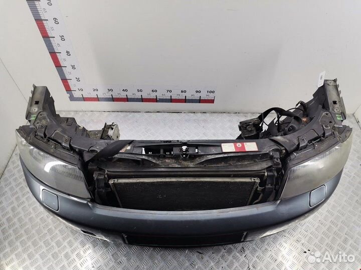 Бампер (ноускат) для Audi A4 B6 R0B2B3F21K1V1