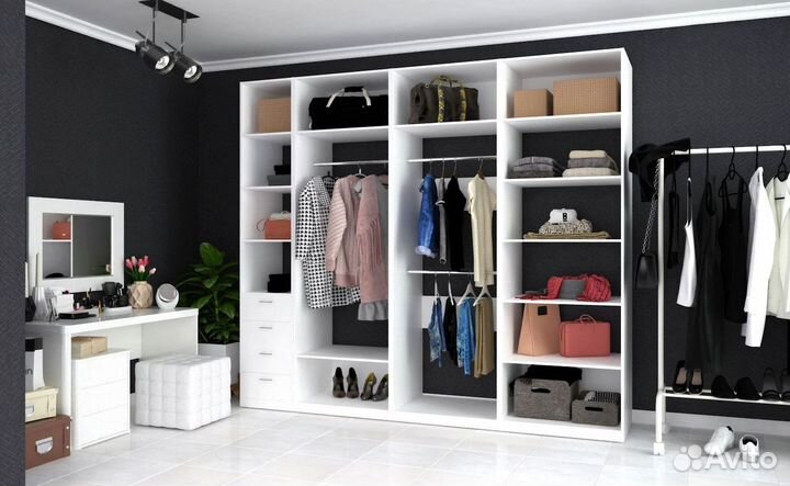 Гардеробная на заказ. За короткий срок