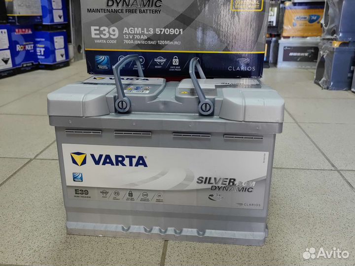 Аккумуляторы AGM 70ah