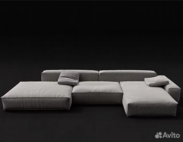 Диван со спальным местом 4400х1800 мм