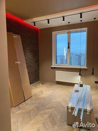 Ремонт квартир под ключ. Ремонт гардеробной