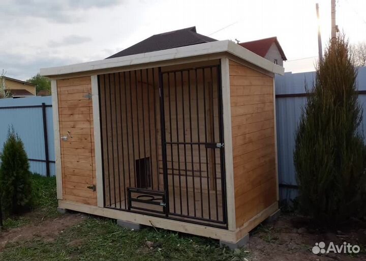 Вольер для собак уличный зимний