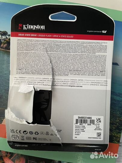 Ssd kingston a400 480gb