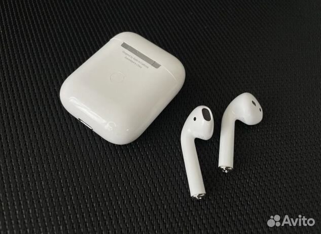 AirPods 2 Premium+ (Гарантия+Чехол)
