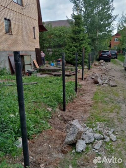 Винтовые сваи + монтаж