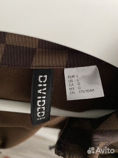 Укороченный лонгслив H&M (новый)