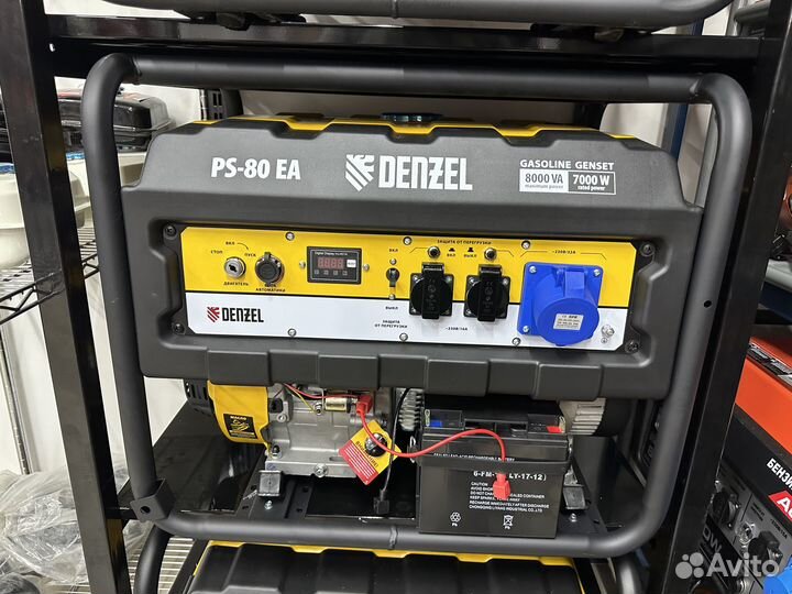 Бензиновый генератор Denzel PS 80 EA