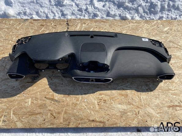 Торпедо с подушкой пассажира Хендай Санта Фе 4 тм