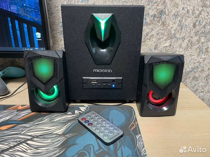 Колонки с сабвуфером Microlab G101BT 2.1