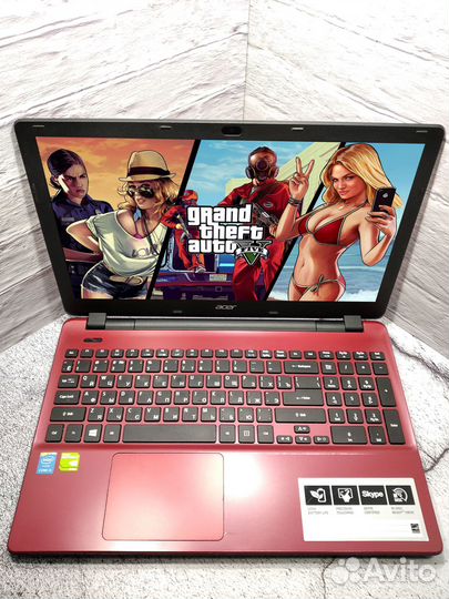 Стильный Acer на i5 + GeForce 2GB + SSD + Доставкa