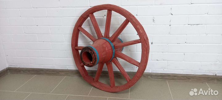 Колесо от телеги, старинное,из Башкирии