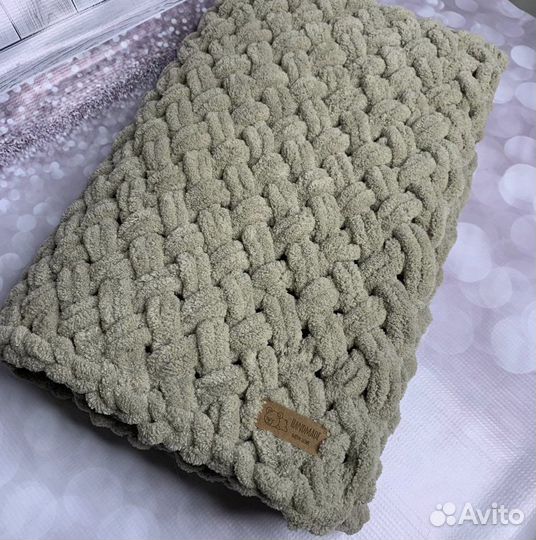 Плед плюшевый ручной работы Подарок для малышей