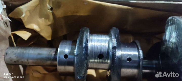 Коленвал на mitsubishi 4d56