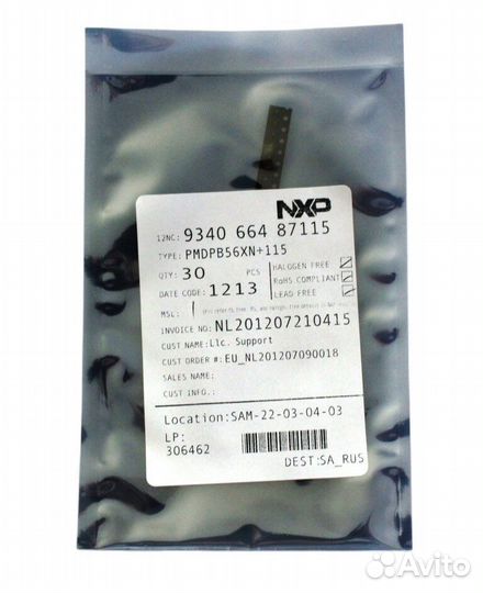 1 шт pmdpb56XN pmdpb56 30V dual моп-транзисторр N